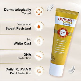 UVsmart-Matt Sunscreen Gel SPF 40+ PA++++ (50g)