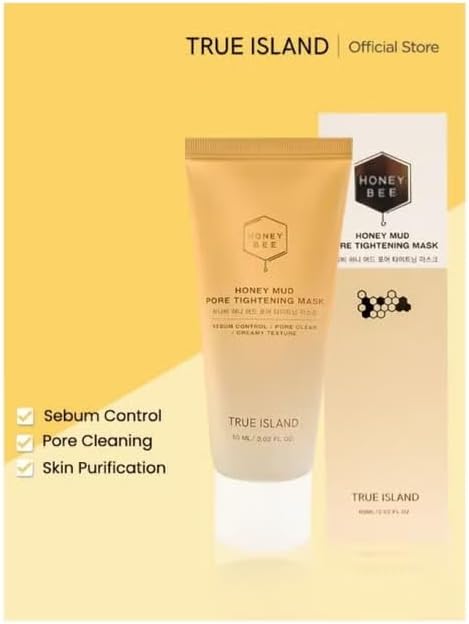 Honey Bee Honey Mud Pore Tightening Mask (60ml)