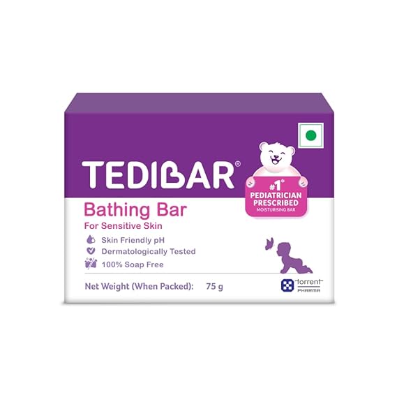 Tedibar Bathing Bar - 75gm (Pack of 2)