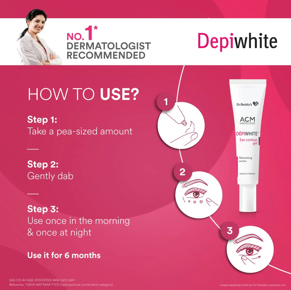 Depiwhite Eye Contour Gel (15ml)