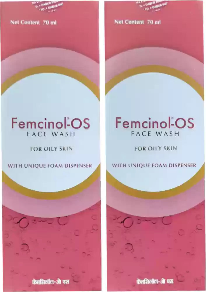 Femcinol-OS Face Wash 70 ml (Pack of 2)