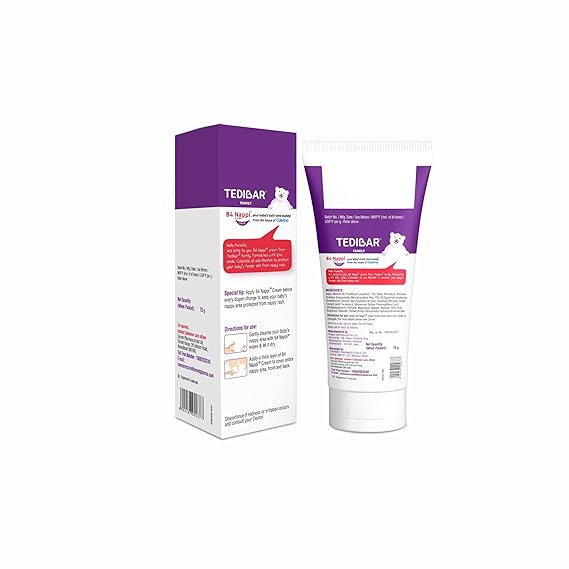 Tedibar B4 Nappi Diaper Rash Cream (75gm)