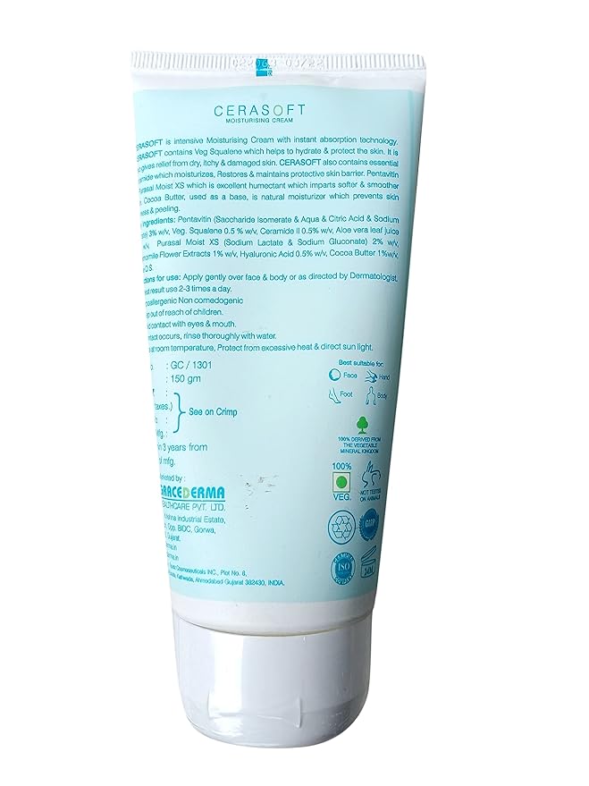 Cerasoft Moisturising Cream (60 gm)