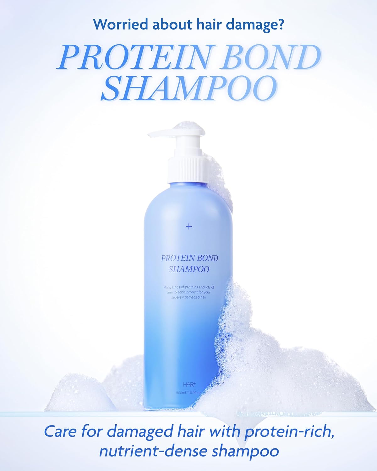 HAIR+ Protein Bond Shampoo (500ml)