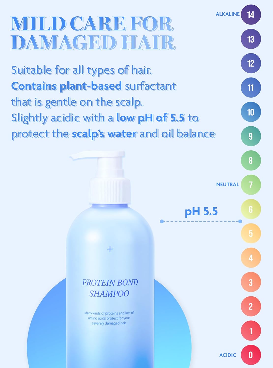 HAIR+ Protein Bond Shampoo (500ml)