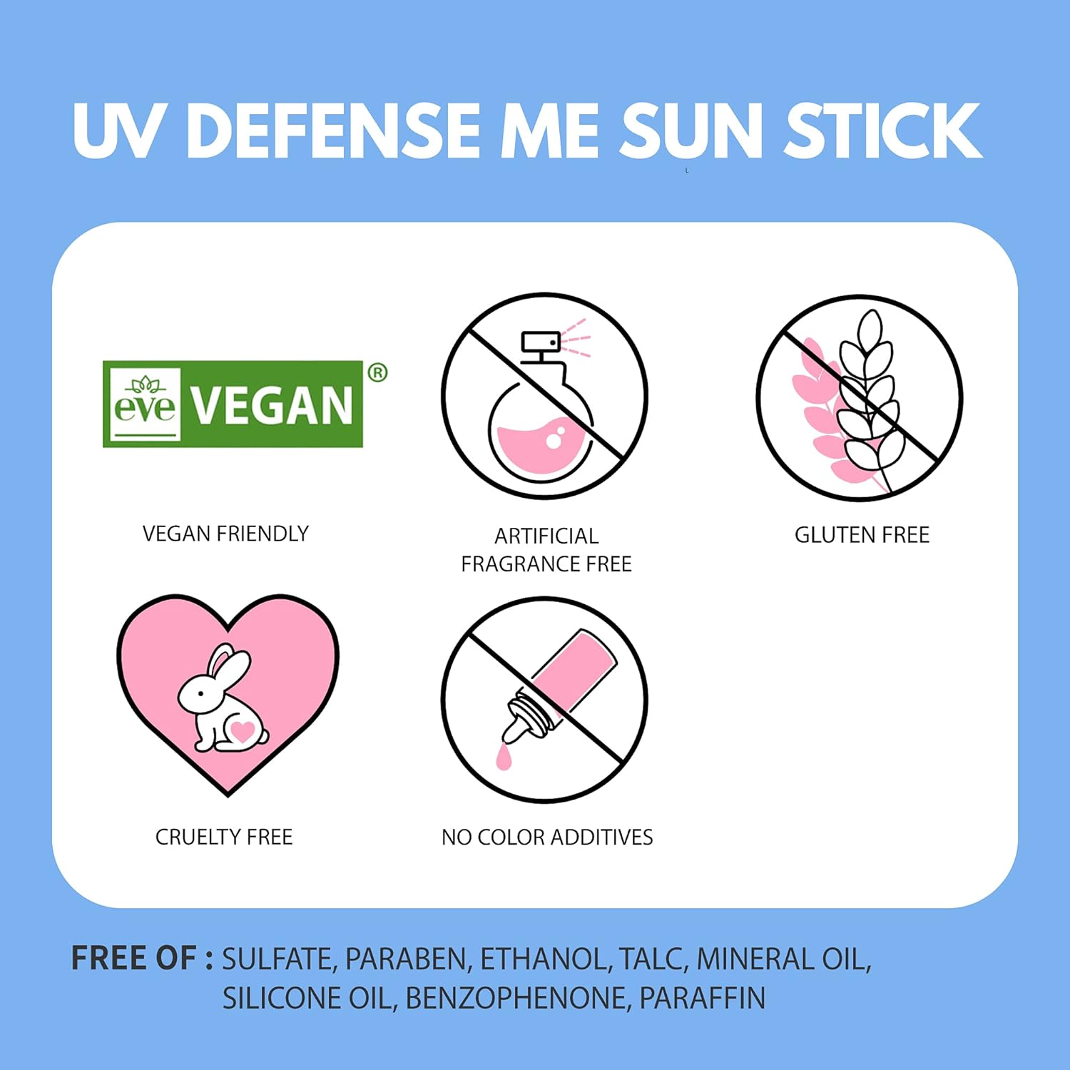 Make P:rem UV Defence Me Calming Sun Stick SPF 50+ PA++++(20gm)