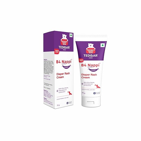 Tedibar B4 Nappi Diaper Rash Cream (75gm)