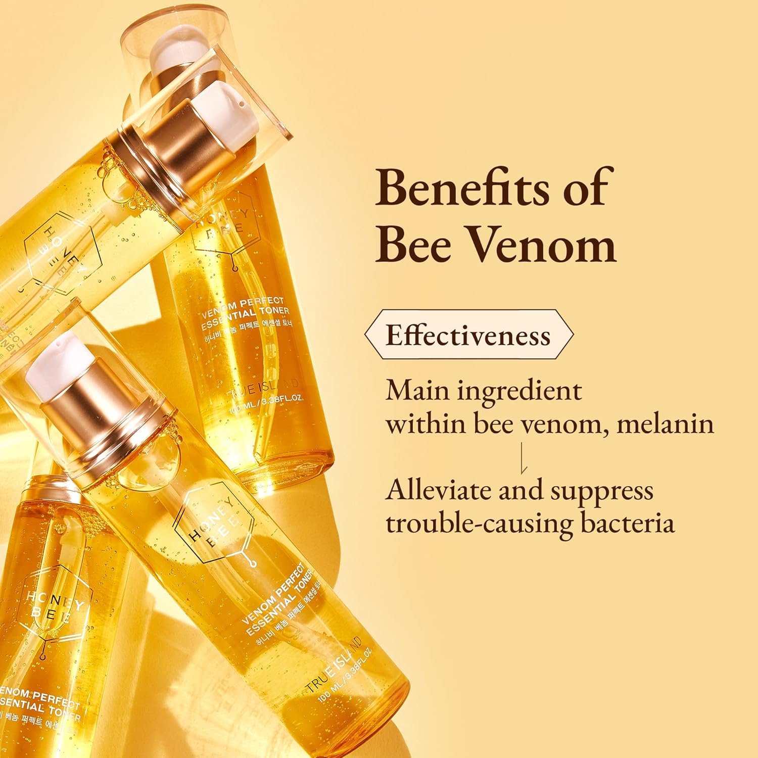 Honey Bee Venom Perfect Essential Face Toner (100ml)