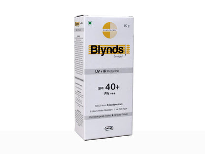 Blynds Emulgel Sunscreen SPF 40+ PA+++ (50gm)