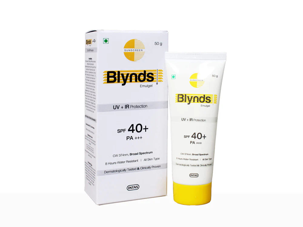 Blynds Emulgel Sunscreen SPF 40+ PA+++ (50gm)