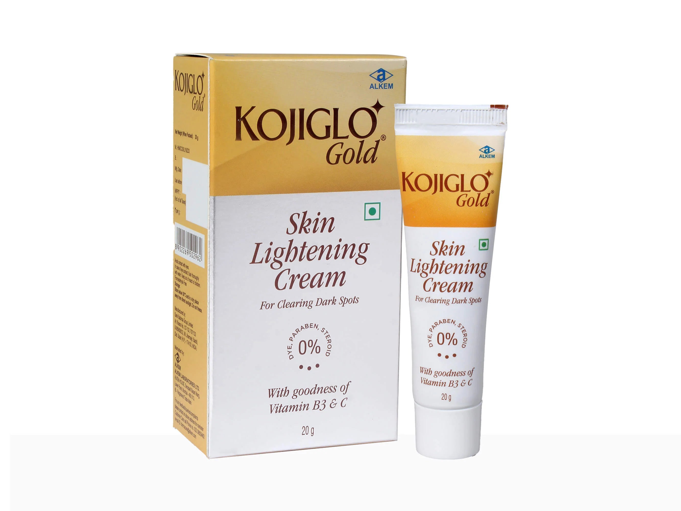 Kojiglo Gold - Skin Lightening Cream (20gm)