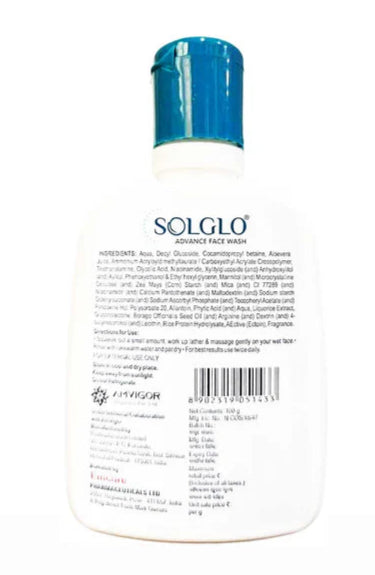 Solglo Advance Face wash 100gm