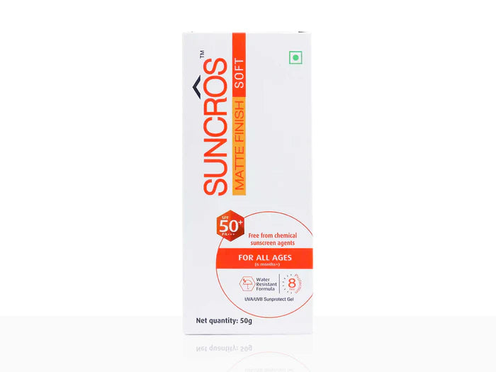 Suncros Matte Finish Soft SPF 50+ (50gm)