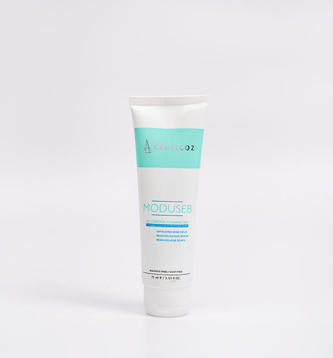 Moduseb Foaming Daily Facewash 100ml + FREE (SKINLUV Perfect White Skin Lightning Face Cream worth Rs.425)