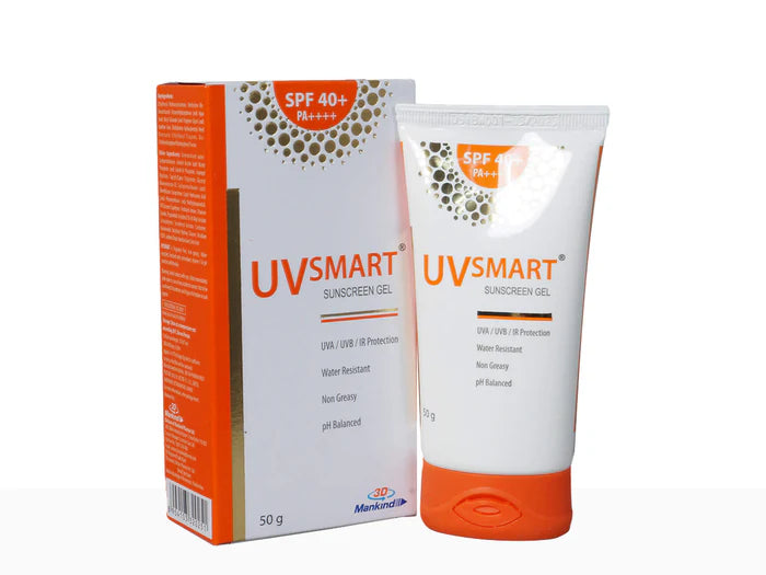 UVsmart Sunscreen Gel SPF 40+ PA++++ (50gm)