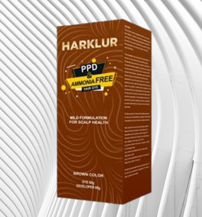 Harklur Hair Color Cream With No PPD And Ammonia | Brown Hair Dye - Brown Color