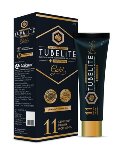 Tubelite Gold - Glowing Youthful Skin cream (30gm)