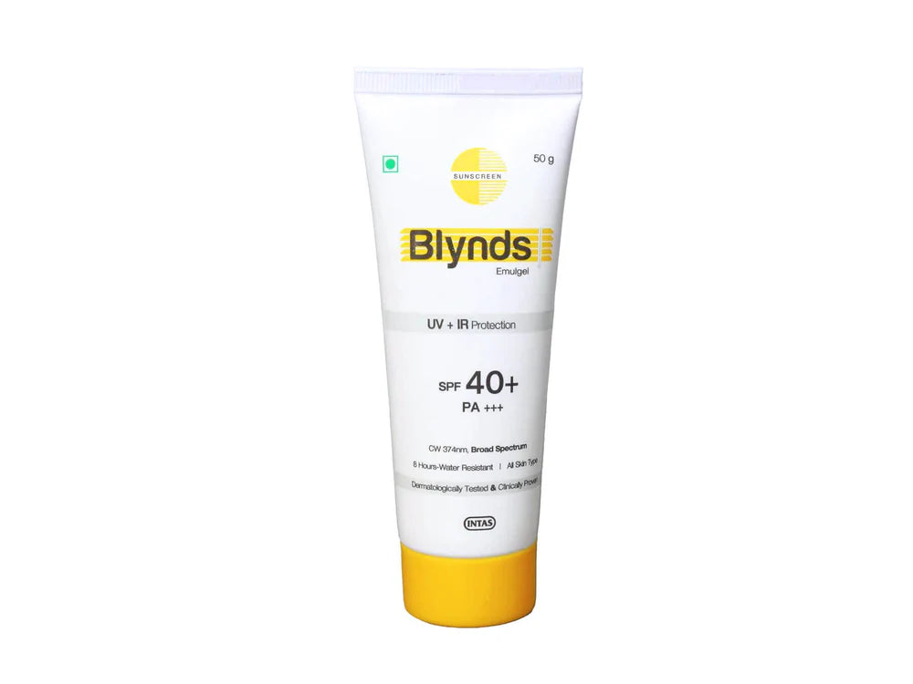 Blynds Emulgel Sunscreen SPF 40+ PA+++ (50gm)