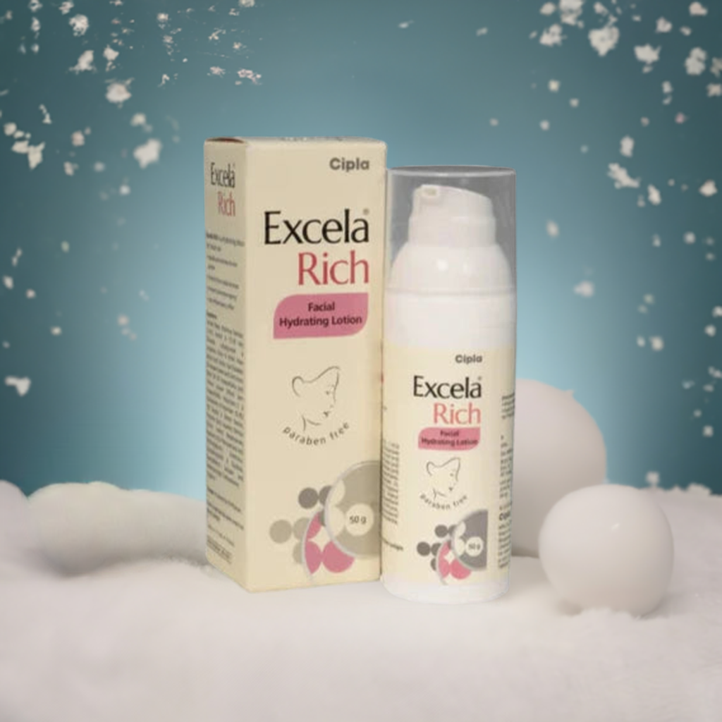 Excela Rich Facial Hydrating Lotion (50g)