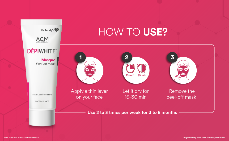 Depiwhite Masque Whitening Peel-off Mask (40ml)