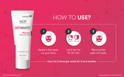 Depiwhite Masque Whitening Peel-off Mask (40ml)