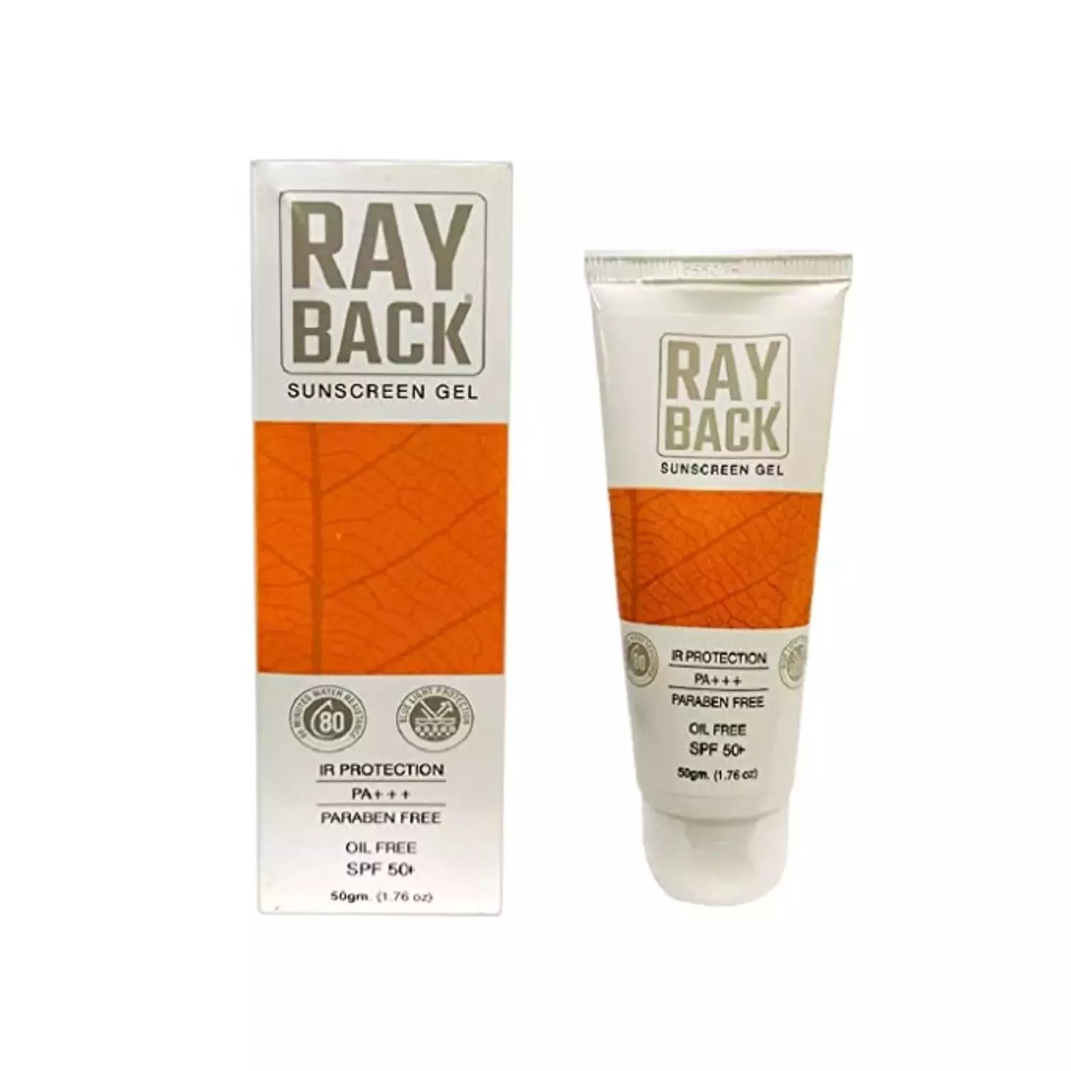 RayBack Sunscreen Gel SPF 50+ PA+++ (50gm)