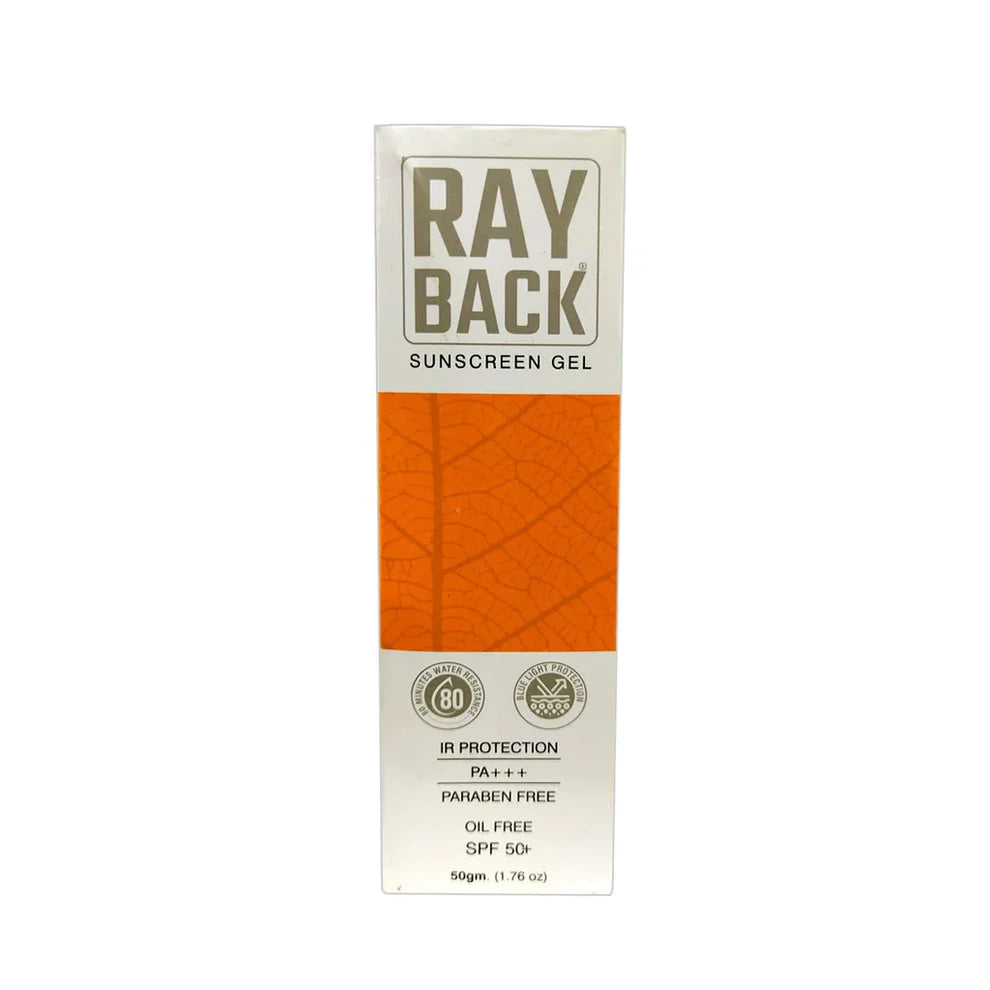 RayBack Sunscreen Gel SPF 50+ PA+++ (50gm)